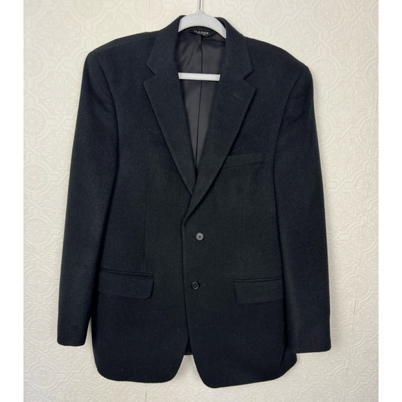 Jos. A. Bank Other - Jos A Bank 100% Camel Hair Blazer Suit Jacket Black Size 41 Regular Office